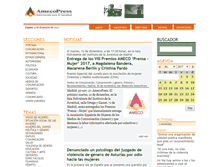 Tablet Screenshot of amecopress.net